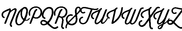 Thirsty Soft Light Font UPPERCASE