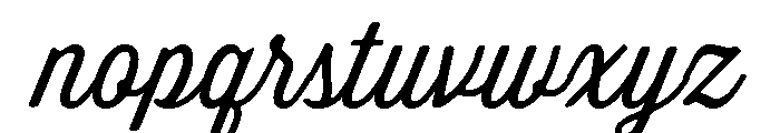 Thirsty Soft Light Font LOWERCASE