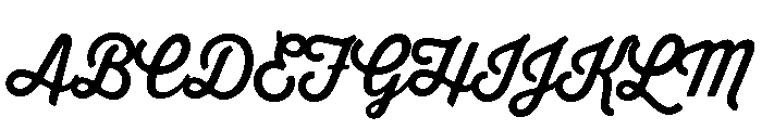 Thirsty Soft Medium Font UPPERCASE