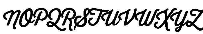 Thirsty Soft Medium Font UPPERCASE