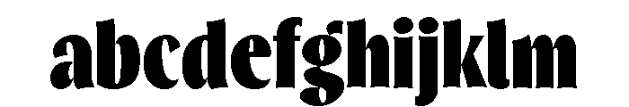 Thrillers Black FONT