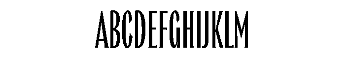 Thrillers Light Font UPPERCASE