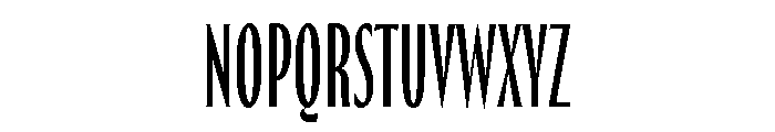 Thrillers Light Font UPPERCASE