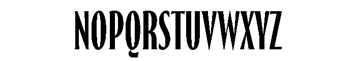 Thrillers Medium Font UPPERCASE