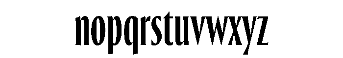 Thrillers Medium Font LOWERCASE