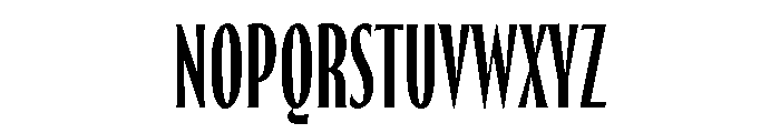 Thrillers Regular Font UPPERCASE