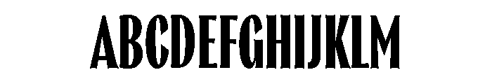 Thrillers Semi Bold Font UPPERCASE