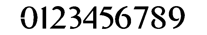 Thymesans Regular Font OTHER CHARS