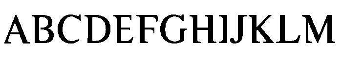 Thymesans Regular Font UPPERCASE