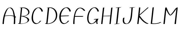 Thinble-ExpandedRegular Font UPPERCASE