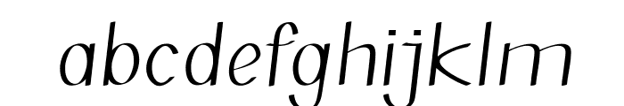 Thinble-ExpandedRegular Font LOWERCASE