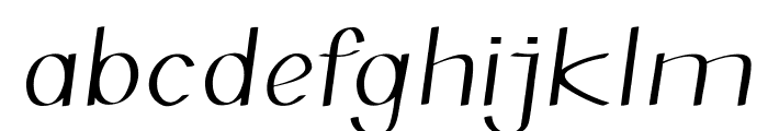 Thinble-ExtraexpandedRegular Font LOWERCASE