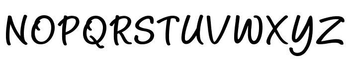 ThistleBold Font UPPERCASE