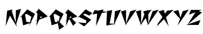 Thrashin Font UPPERCASE