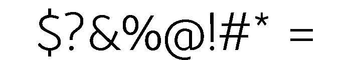 Tilden Sans Variable Extra Light Font OTHER CHARS