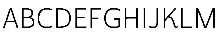 Tilden Sans Variable Regular Font UPPERCASE
