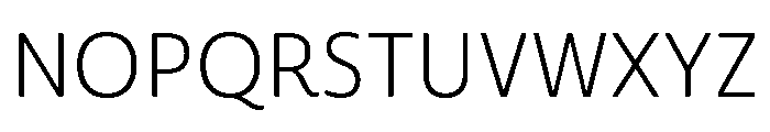 Tilden Sans Variable Regular Font UPPERCASE