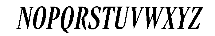 Times New Roman Medium Italic Font UPPERCASE