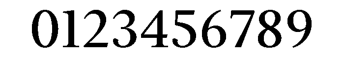 Times New Roman Medium Font OTHER CHARS