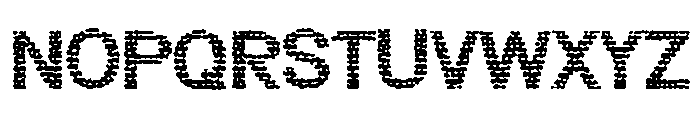 TICKER TAPE Font UPPERCASE