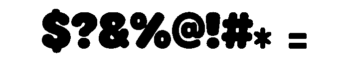 TITAN Font OTHER CHARS