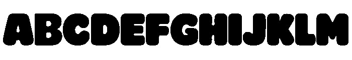 TITAN Font UPPERCASE