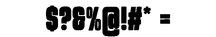 TITANCORE Font OTHER CHARS