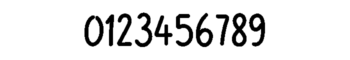 Tiasa Hurung Black Font OTHER CHARS
