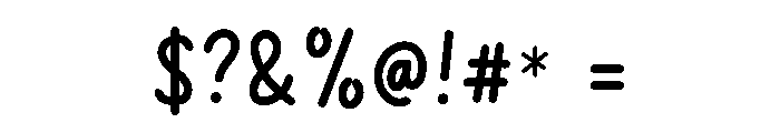 Tiasa Hurung Font OTHER CHARS