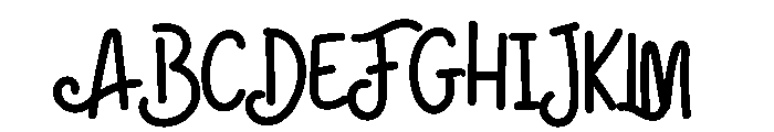 Tiasa Hurung Font UPPERCASE
