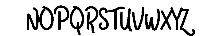 Tiasa Hurung Font UPPERCASE