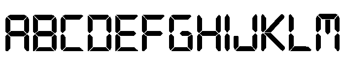 Tiber Regular Font UPPERCASE