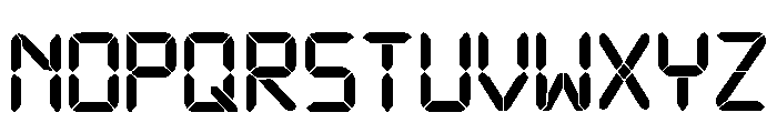 Tiber Regular Font UPPERCASE