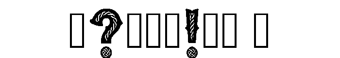 Ticino Regular Font OTHER CHARS