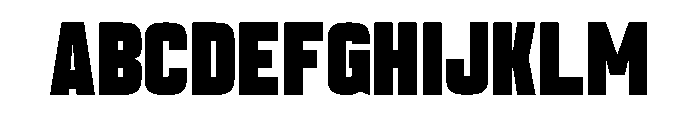 Tickets Regular Font UPPERCASE