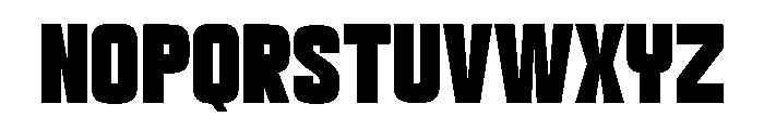 Tickets Regular Font LOWERCASE