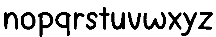 Tickled Planner Font LOWERCASE