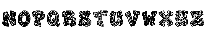 Tides Regular Font LOWERCASE