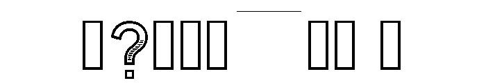 Tieke Regular Font OTHER CHARS