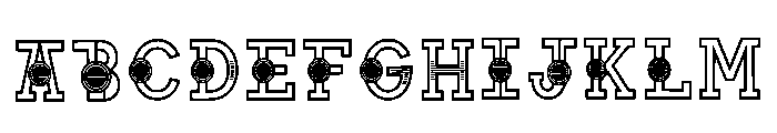 Tieke Regular Font UPPERCASE