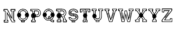 Tieke Regular Font LOWERCASE