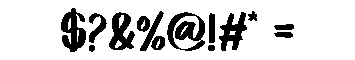Tienkie Winkie Font OTHER CHARS
