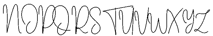 Tifana Talita Font UPPERCASE