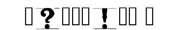 Tiffany Regular Font OTHER CHARS