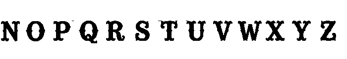 Tiffany Regular Font UPPERCASE