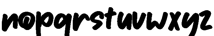 Tifga Font LOWERCASE