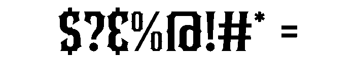 Tiger Haven Font OTHER CHARS