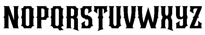 Tiger Haven Font UPPERCASE