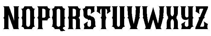 Tiger Haven Font LOWERCASE