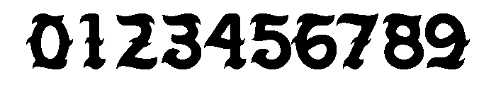 Tiger Legend Font OTHER CHARS